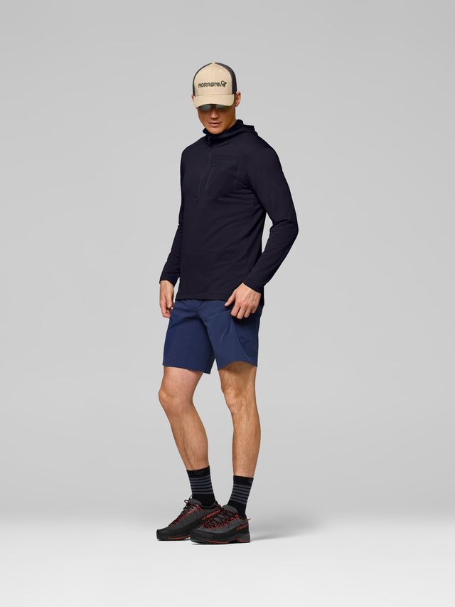 Norrøna Falketind Warm1 Hood (Men's) - Caviar Black