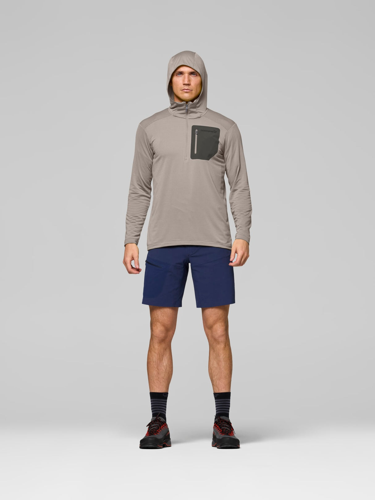 Norrøna Falketind Warm1 Hood (Men's) - Winter Twig/Beluga