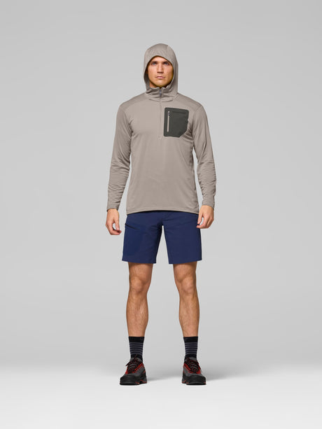 Norrøna Falketind Warm1 Hood (Men's) - Winter Twig/Beluga