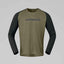 Norrøna Fjørå Equaliser Lightweight Long Sleeve (Men's) - T-Shirt - Tee Shirt - Olive Night - Olive Green