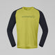 Norrøna Fjørå Equaliser Lightweight Long Sleeve (Men's) - Golden Lime/Caviar Black