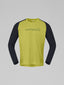 Norrøna Fjørå Equaliser Lightweight Long Sleeve (Men's) - Golden Lime/Caviar Black