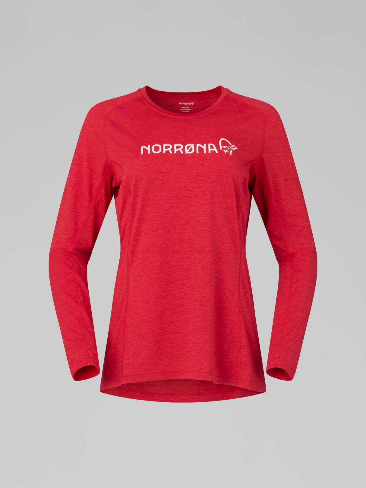 Norrøna Fjørå Equaliser Lightweight Long Sleeve (Women's) - Aura Orange