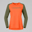 Norrøna Fjørå Equaliser Lightweight Long Sleeve (Women's) - Orange Alert - Olive Green