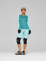 Norrøna Fjørå Equaliser Lightweight Long Sleeve (Women's) - Brittany Blue/Aqua Haze