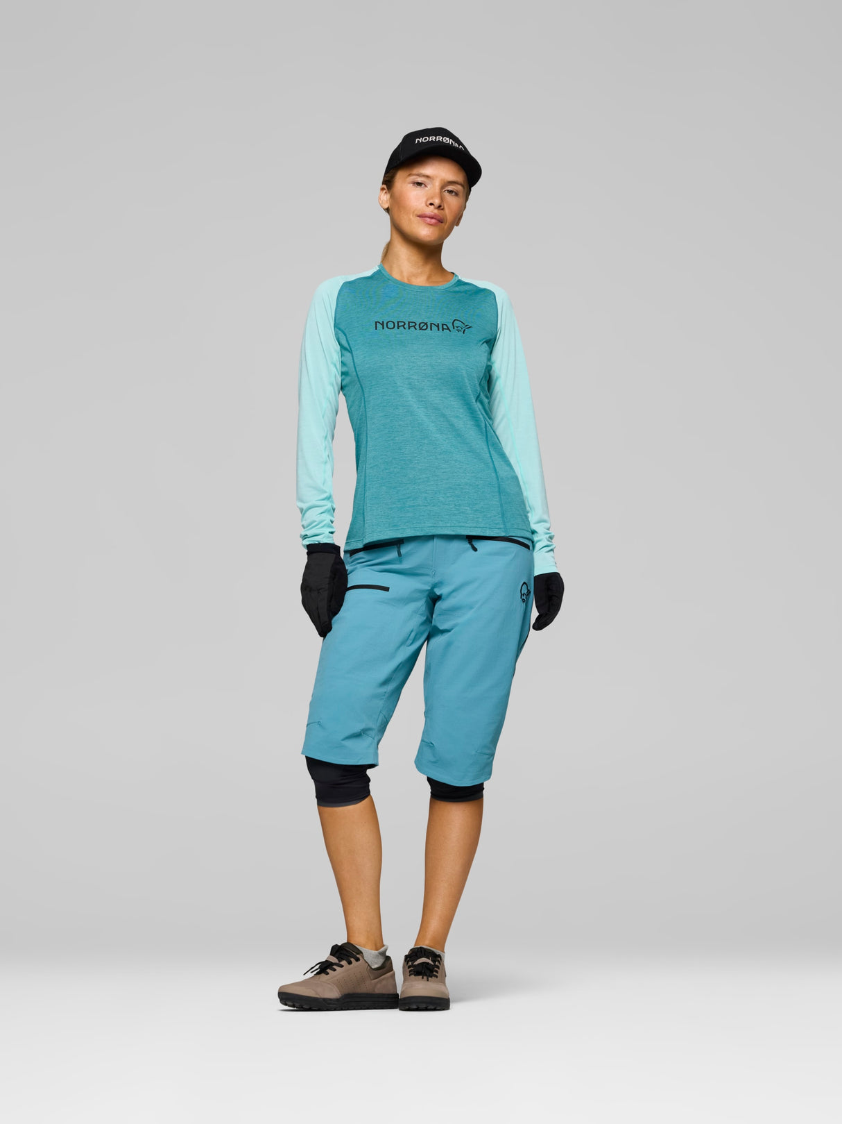 Norrøna Fjørå Flex1 Shorts (Women's) - Brittany Blue
