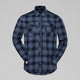 Norrøna Femund Flannel Shirt (Men's) - Navy Blazer
