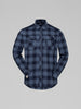 Norrøna Femund Flannel Shirt (Men's) - Navy Blazer