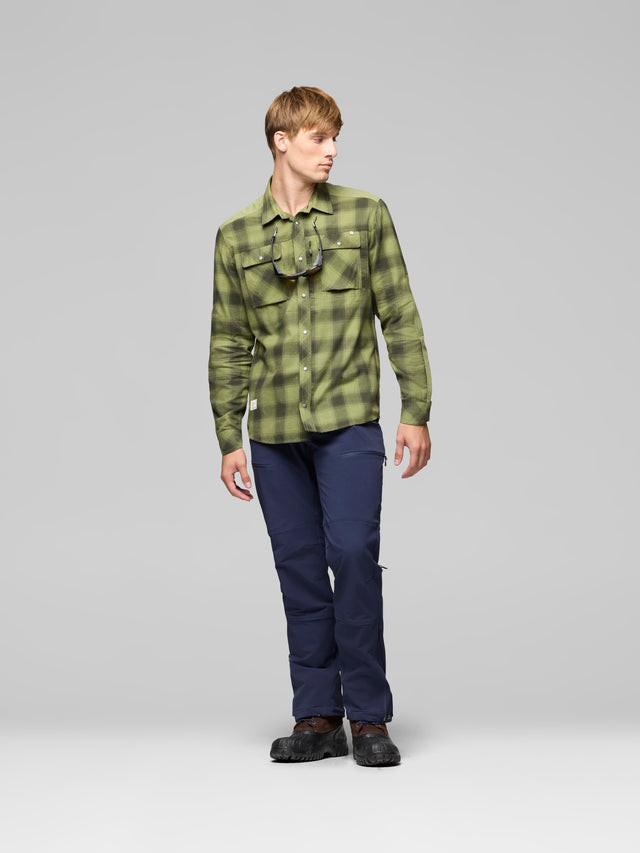 Norrøna Femund Flannel Shirt (Men's) - Rosin