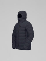 Norrøna Femund Down700 Zip Hood (Men's) - Hooded - Hoody - Hoodie - Jacket - Down - Caviar - Black