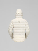 Norrøna Femund Down700 Zip Hood (Women's) - Jacket - Down - Puffer - Oatmeal - White