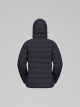 Norrøna Femund Down700 Zip Hood (Women's) - Jacket - Down - Puffer - Caviar - Black
