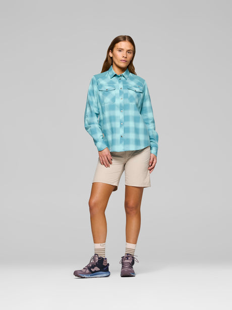 Norrøna Femund Flannel Shirt (Women's) - Brittany Blue