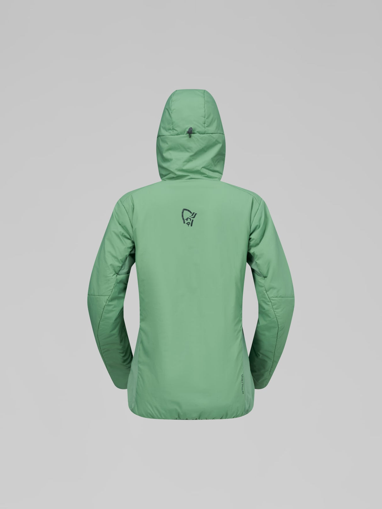 Norrøna Femund Thermo60 Zip Hood (Women's) - Hooded - Hoody - Hoodie - Jacket - Dark Ivy - Green