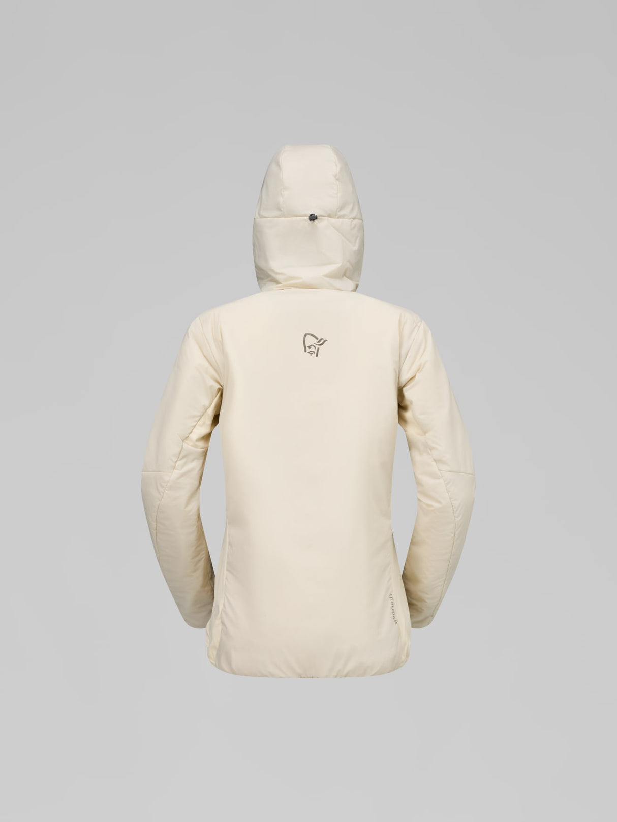 Norrøna Femund Thermo60 Zip Hood (Women's) - Hooded - Hoody - Hoodie - Jacket - Oatmeal - White
