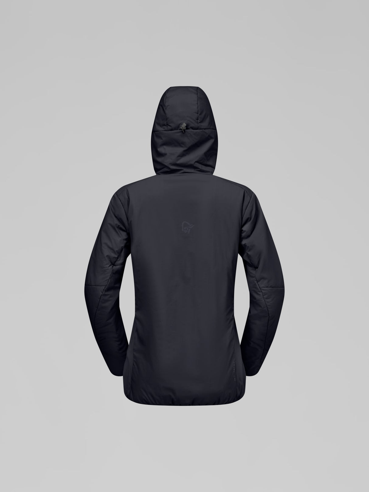 Norrøna Femund Thermo60 Zip Hood (Women's) - Hooded - Hoody - Hoodie - Jacket - Caviar - Black