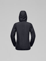 Norrøna Femund Thermo60 Zip Hood (Women's) - Hooded - Hoody - Hoodie - Jacket - Caviar - Black