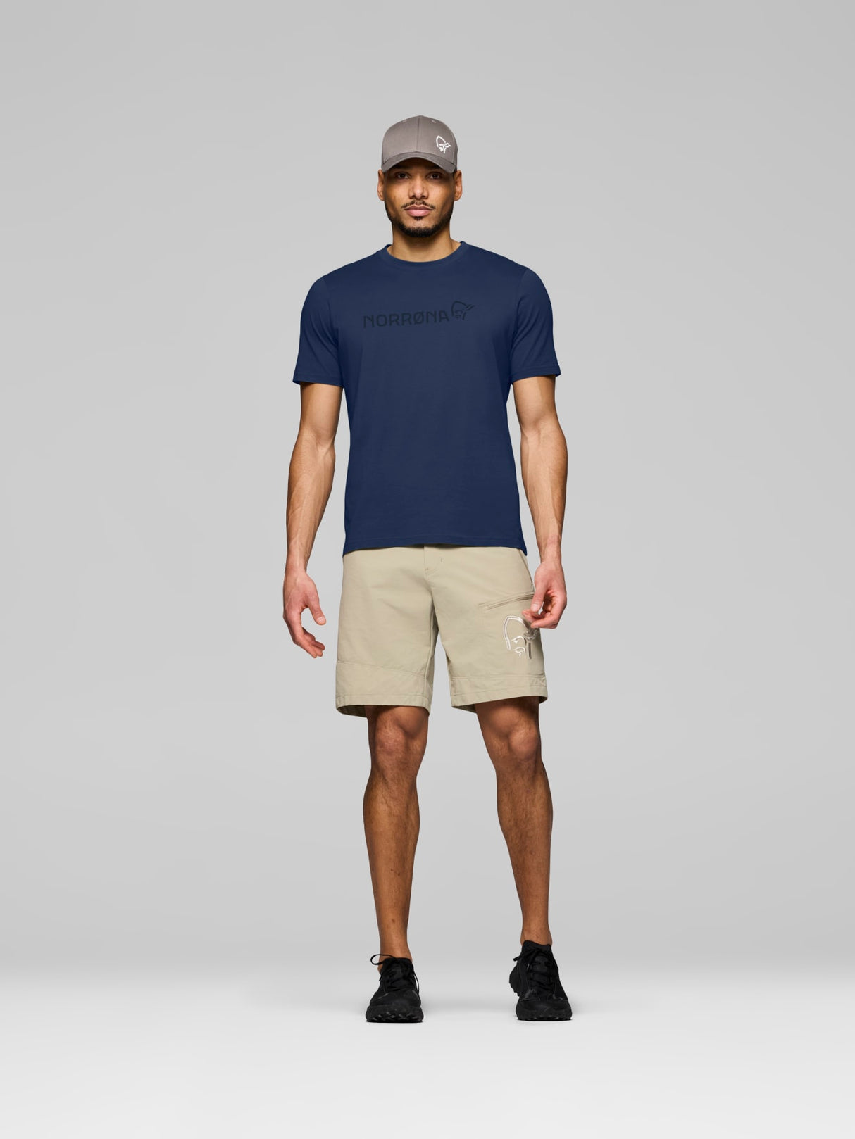 Norrøna /29 Cotton Viking T-Shirt (Men's) - Tee Shirt - Indigo Night - Navy Blue