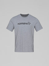 Norrøna /29 Cotton Viking T-Shirt (Men's) - Tee Shirt - Drizzle Melange - Grey