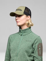 Norrøna /29 Snap Back Trucker Mesh Cap - Olive Night/Caviar Black