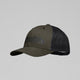 Norrøna /29 Snap Back Trucker Mesh Cap - Olive Night/Caviar Black