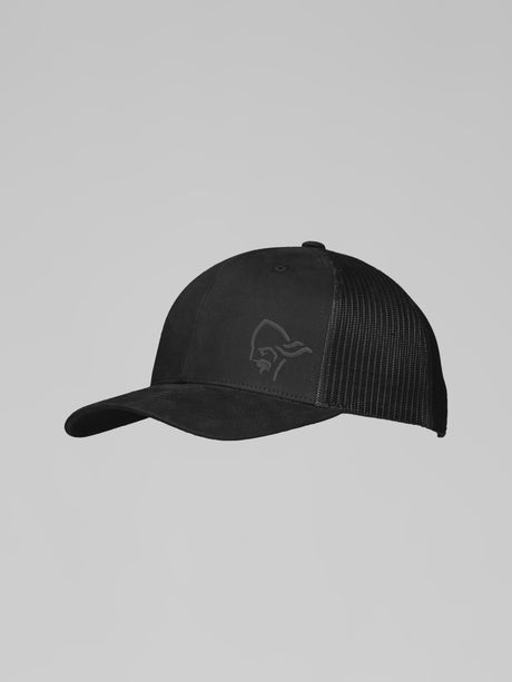 Norrøna /29 Snap Back Trucker Mesh Cap - Caviar Black