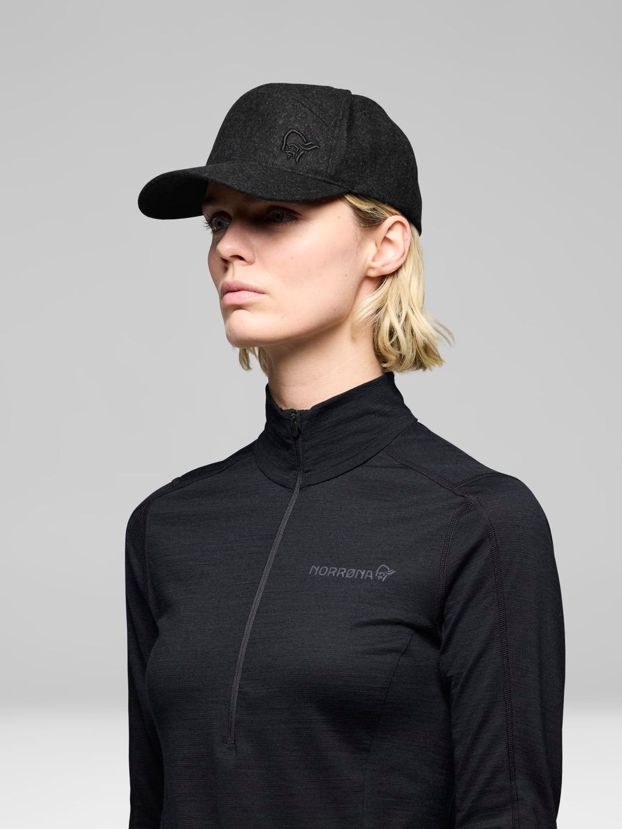 Norrøna /29 Wool Cap - Caviar Black