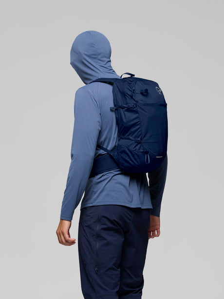 Norrøna Femund Econyl70 20L Pack - Day Pack - Backpack - Indigo Night - Navy Blue
