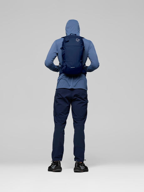 Norrøna Femund Econyl70 20L Pack - Day Pack - Backpack - Indigo Night - Navy Blue