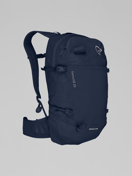 Norrøna Femund Econyl70 20L Pack - Day Pack - Backpack - Indigo Night - Navy Blue