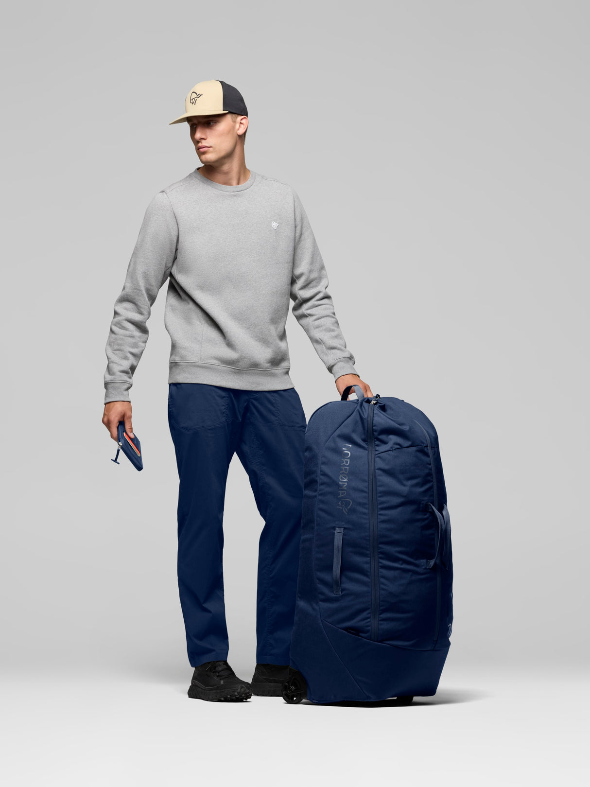 Norrøna 120L Trolley Bag - Indigo Night