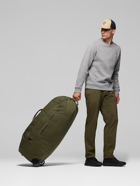 Norrøna 120L Trolley Bag - Luggage - Olive Night - Olive Green
