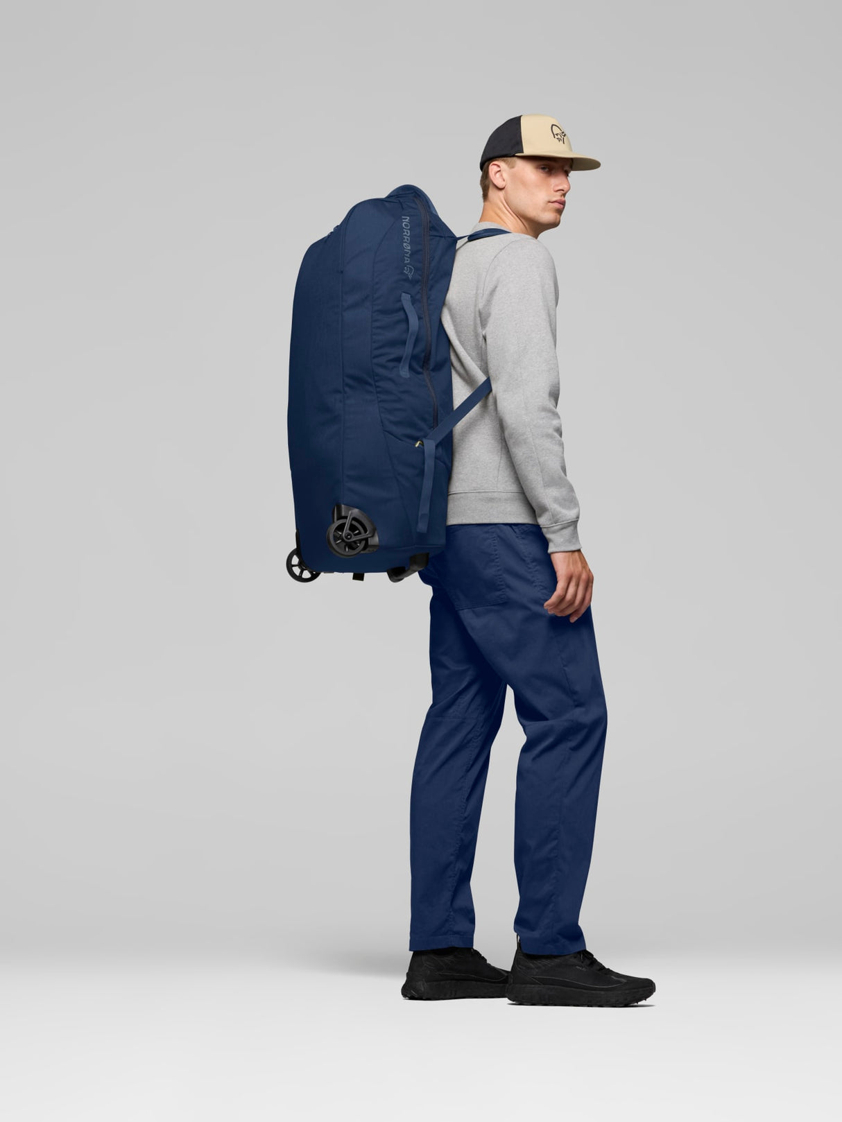 Norrøna 80L Trolley Bag - Indigo Night