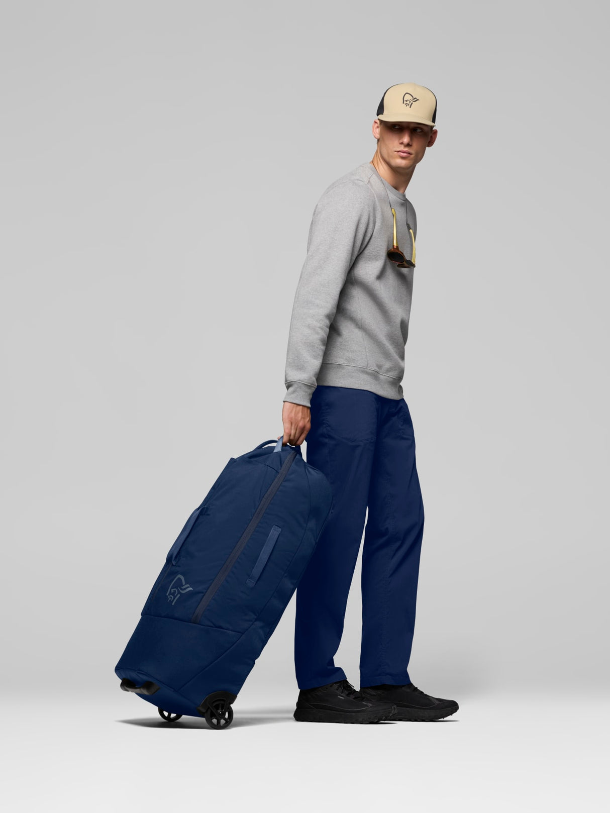 Norrøna 80L Trolley Bag - Indigo Night