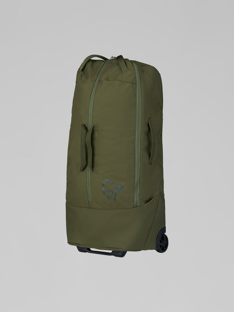 Norrøna 80L Trolley Bag - Luggage - Olive Night - Olive Green