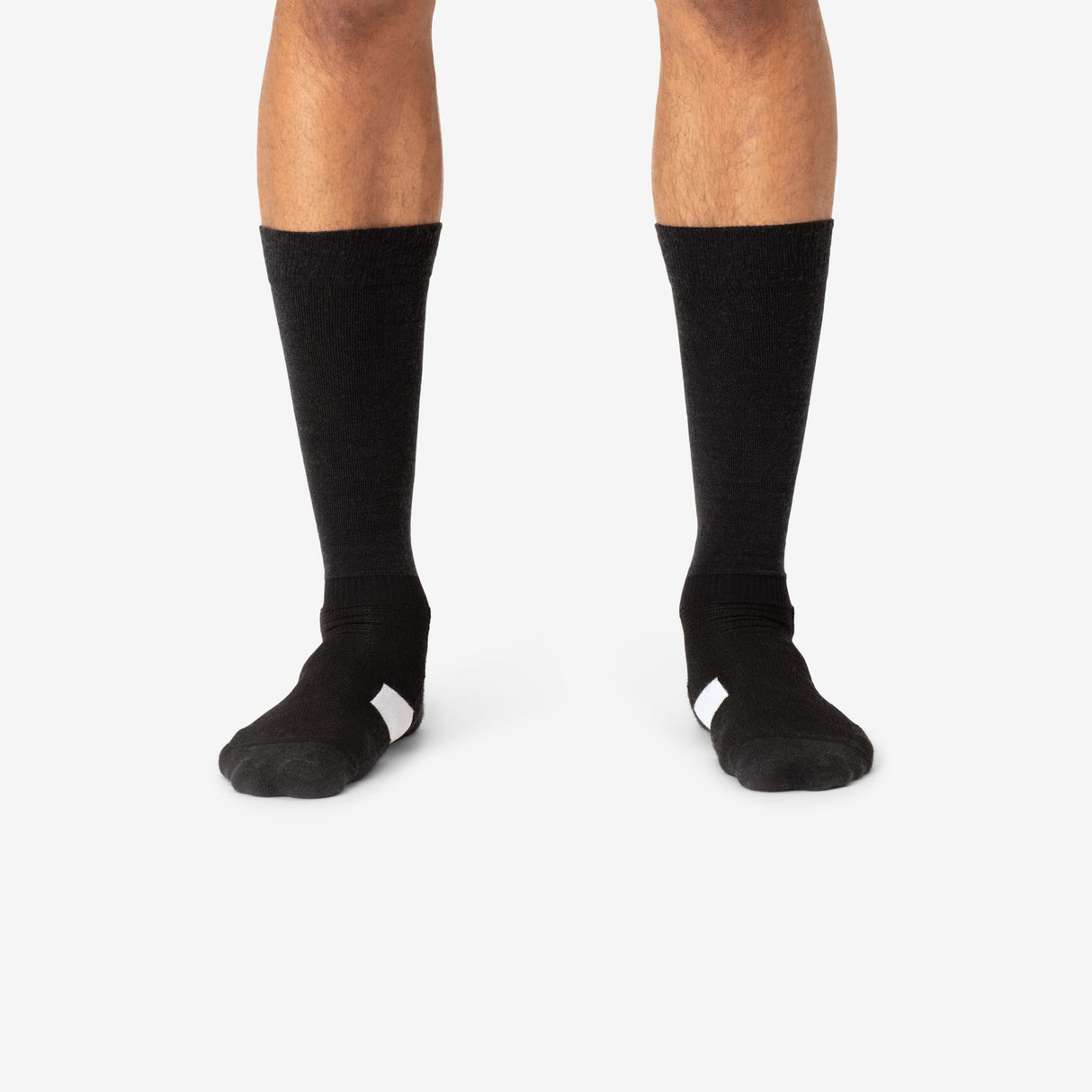 Norrøna Senja Light MerinoUll Long Socks (Unisex) - Crew - Caviar