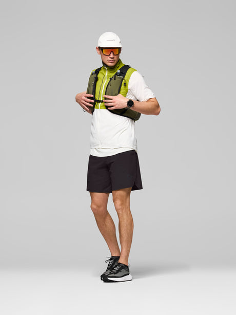 Norrøna Senja Flex1 9" Shorts (Men's) - Caviar - Black