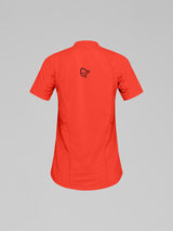 Norrøna Senja Equaliser Lightweight T-Shirt (Women's) - Tee Shirt - Arednalin - Orange - Red