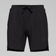 Norrøna Senja Flex1 8" Shorts (Women's) - Caviar - Black