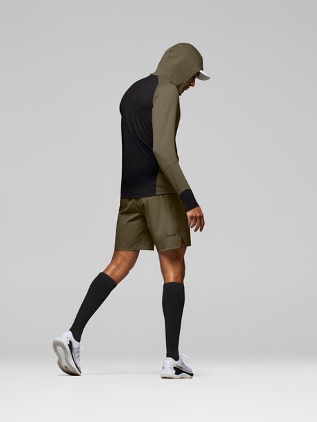 Norrøna Senja Warm1 Hood (Men's) - Hooded - Hoody - Hoodie - Pullover - Sweater - Jumper - Olive Night - Olive Green