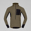 Norrøna Senja Warm1 Hood (Men's) - Hooded - Hoody - Hoodie - Pullover - Sweater - Jumper - Olive Night - Olive Green