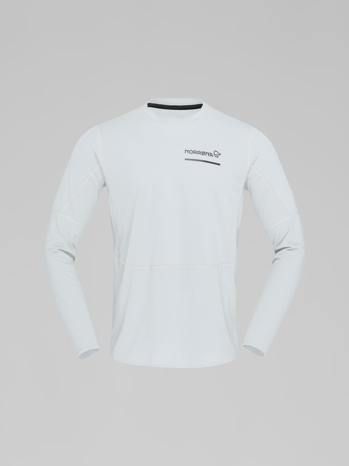 Norrøna Senja Equaliser Lightweight Long Sleeve (Men's) - Snow White