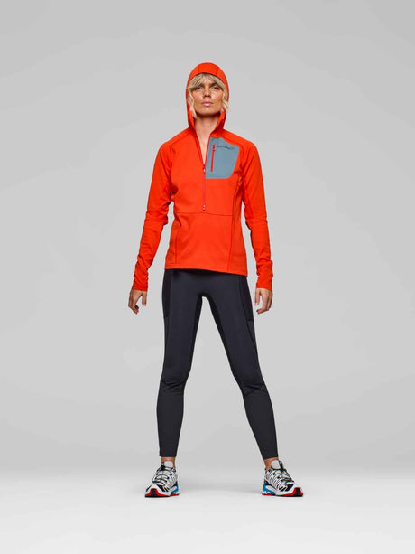 Norrøna Senja Warm1 Hood (Women's) - Half Zip - Hooded - Hoody - Hoodie - Pullover - Jumper - Sweater - Arednalin