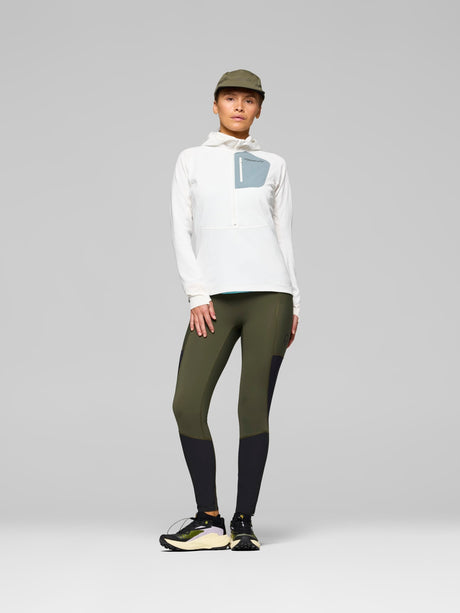 Norrøna Senja Warm1 Hood (Women's) - Snow White/Trooper