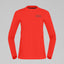 Norrøna Senja Equaliser Lightweight Long Sleeve (Women's) - T-Shirt - Tee Shirt - Shirt - Arednalin - Red - Orange