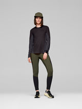 Norrøna Senja Equaliser Lightweight Long Sleeve (Women's) - T-Shirt - Tee Shirt - Shirt - Caviar - Black