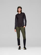 Norrøna Senja Equaliser Lightweight Long Sleeve (Women's) - T-Shirt - Tee Shirt - Shirt - Caviar - Black