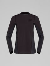 Norrøna Senja Equaliser Lightweight Long Sleeve (Women's) - T-Shirt - Tee Shirt - Shirt - Caviar - Black
