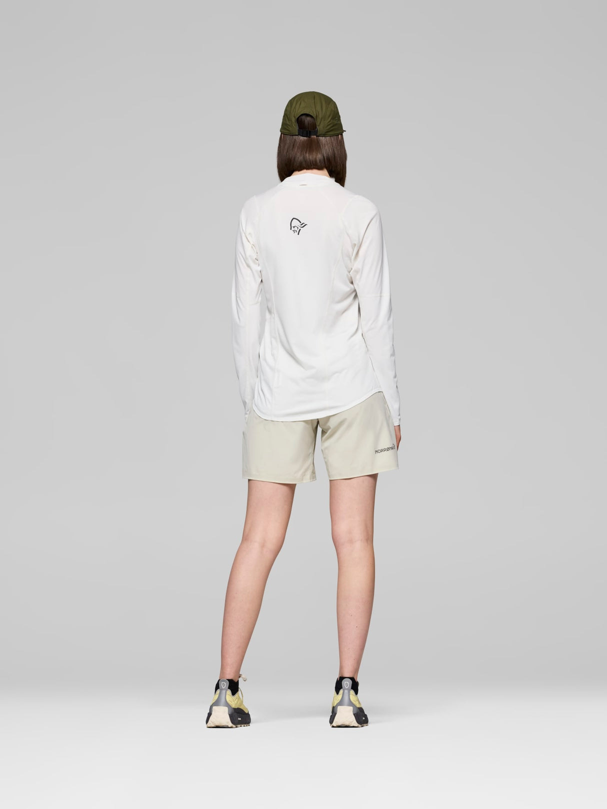 Norrøna Senja Equaliser Lightweight Long Sleeve (Women's) - Snow White