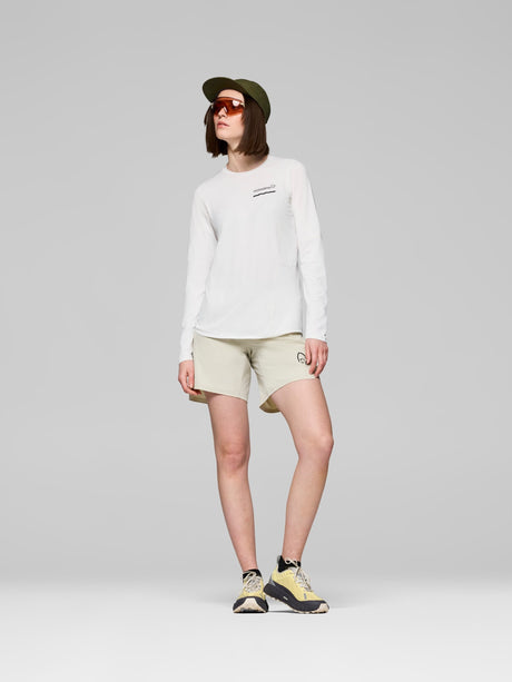 Norrøna Senja Equaliser Lightweight Long Sleeve (Women's) - Snow White